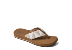 Reef Womens Spring Woven Flip Flop Sandal - Tan