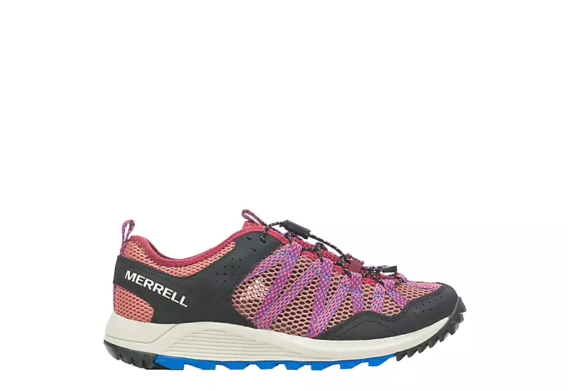 Merrell Womens Wildwood Aerosport Aqua Shoe - Pink - Image 2