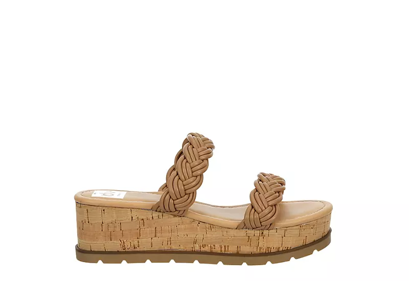 Dv By Dolce Vita Womens Bondi Wedge Sandal - Tan - Image 2